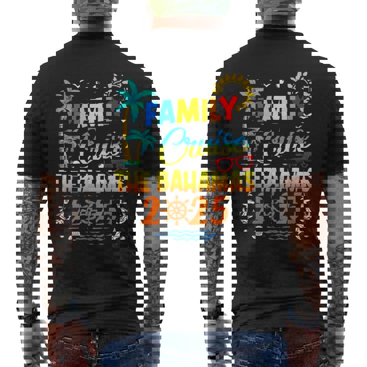 Family Cruise The Bahamas 2025 Summer Matching Vacation Men's T-shirt Back Print