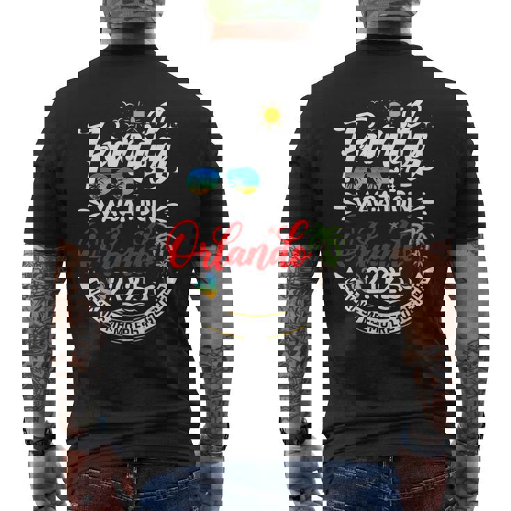 Family Vacation Orlando 2025 Matching Vacation 2025 Men's T-shirt Back Print