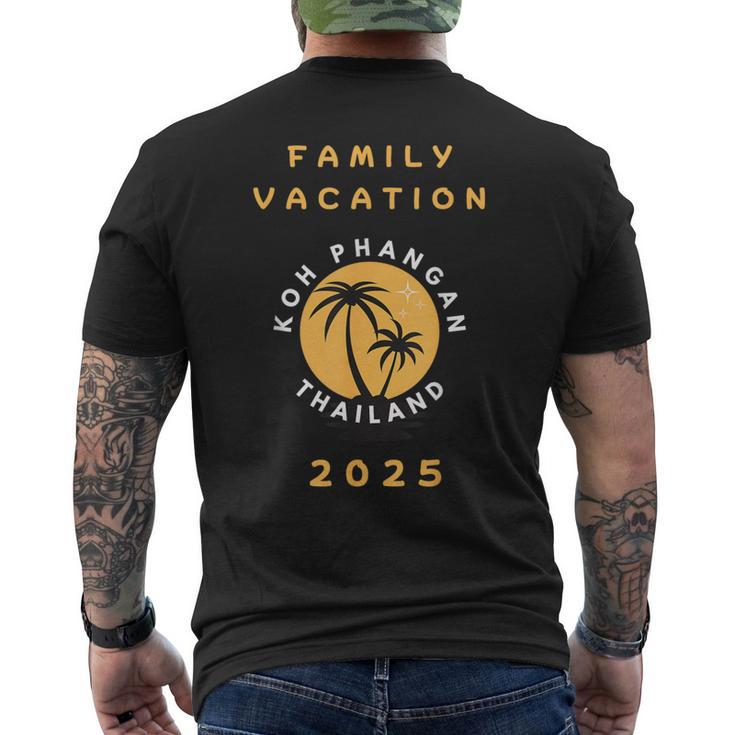 Familyacation 2025 Koh Phangan Thailand T-Shirt mit Rückendruck