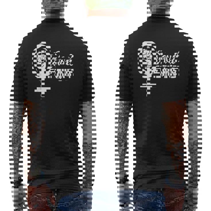 Feminista Orgullosa Feminismo Diciendo Feministas Camiseta Hombre Estampado Espalda