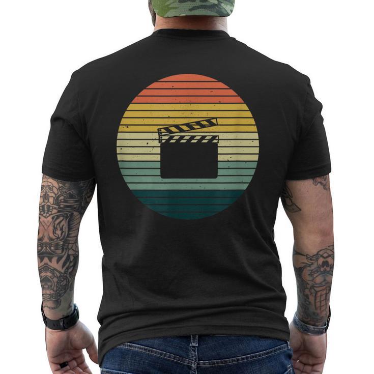 Film Flapintage I Filmmaker Motif For Cameraman T-Shirt mit Rückendruck