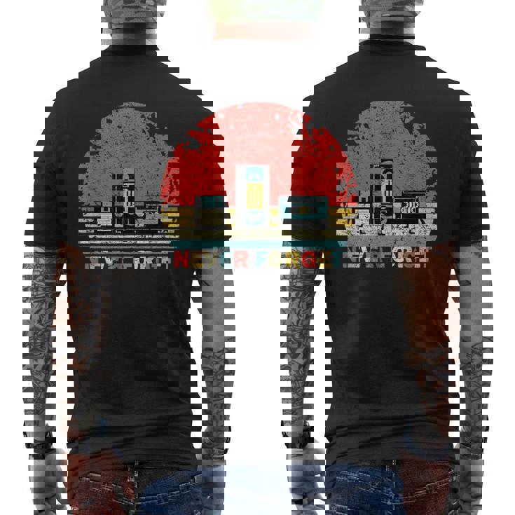 Never Forget Floppyhs Cassette Retrointage Divertido Camiseta Hombre Estampado Espalda