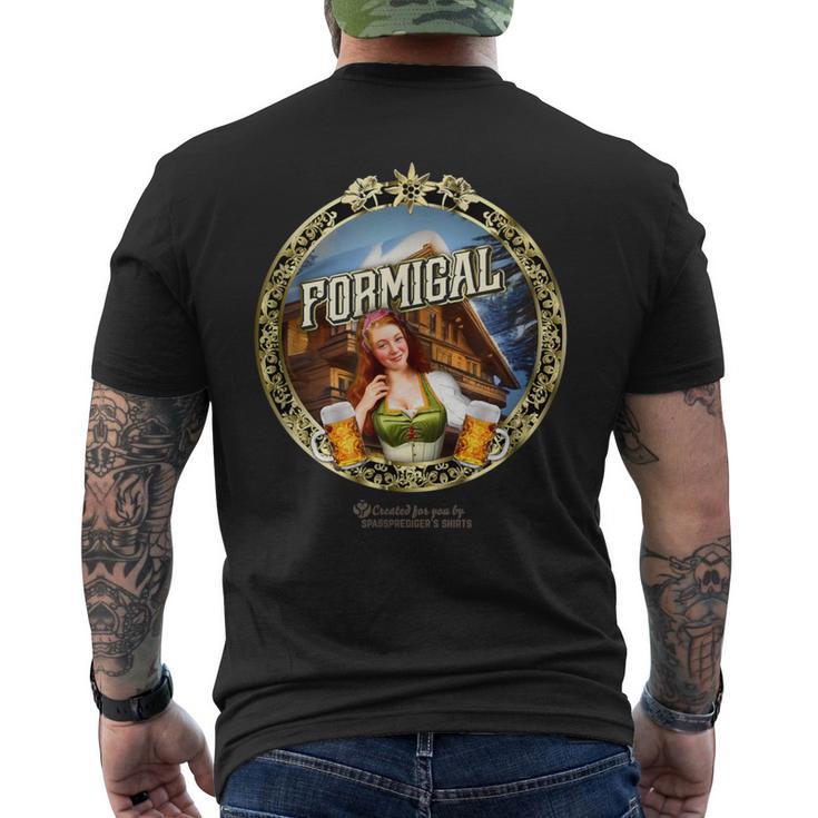 Formigal España Ski Area Après Ski Formigal Camiseta Hombre Estampado Espalda
