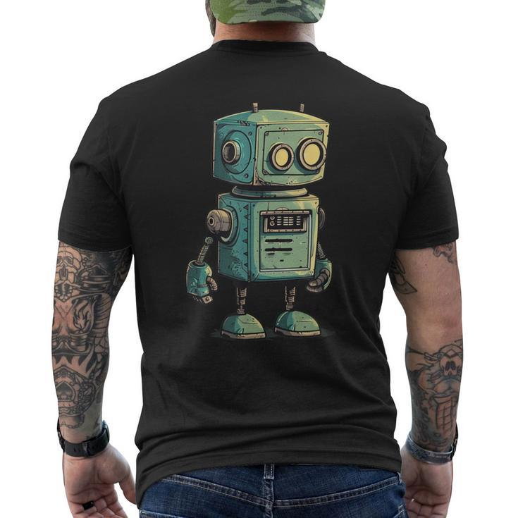 Technical Robot Costume T-Shirt mit Rückendruck