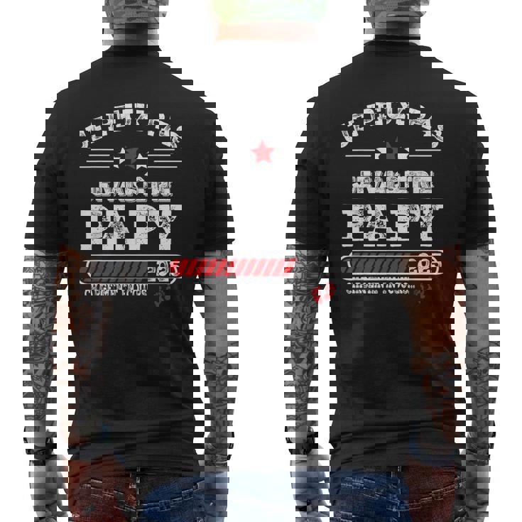 Futur Papy 2025 Annonce Grossesse Papy En Cours Baby Shower T-shirt imprimé au dos