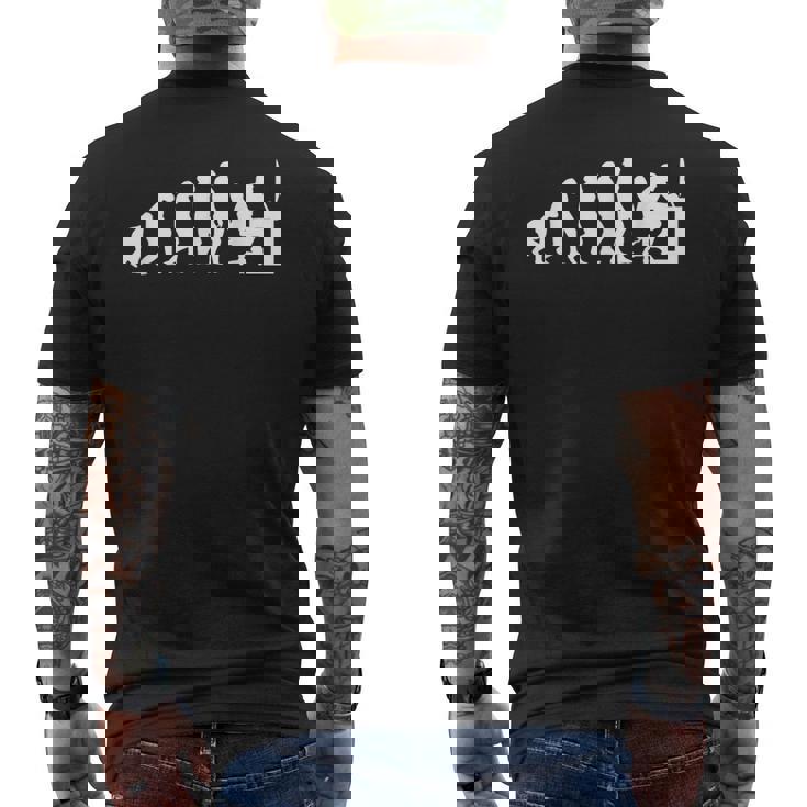 Gamer Evolution Gaming Programmer Gamer T-Shirt mit Rückendruck