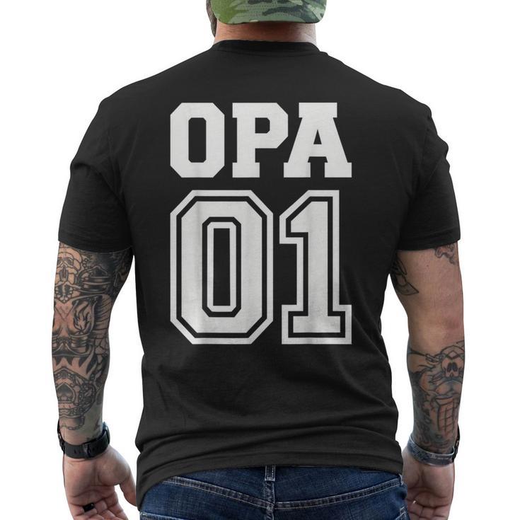 Grandpa 01 T-Shirt mit Rückendruck