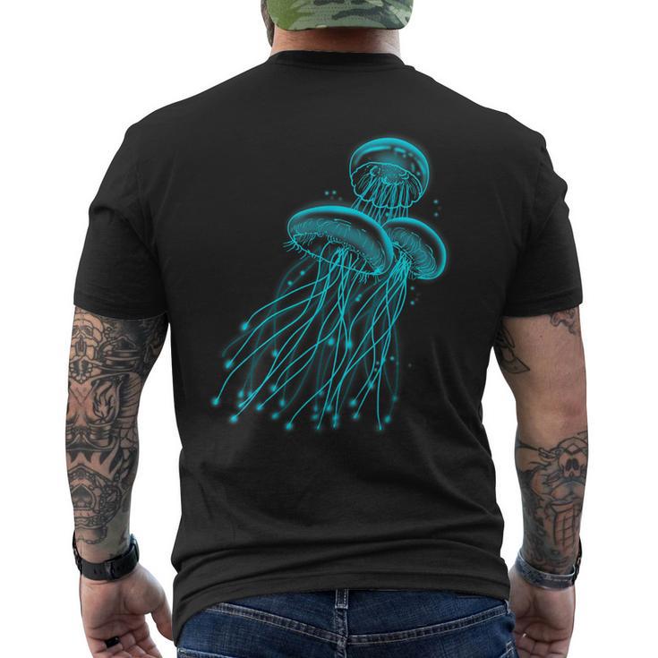 Graphique Drôle De Méduse Océan T-shirt imprimé au dos