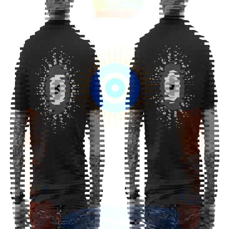 Grec Mauvais Oeil Grèce Mauvais Œil Turc Protection Soleil T-shirt imprimé au dos