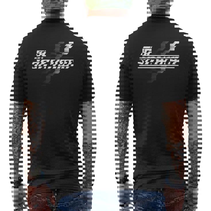 Gt3 Sim Racing O Sim Racer Bandera A Cuadros Camiseta Hombre Estampado Espalda