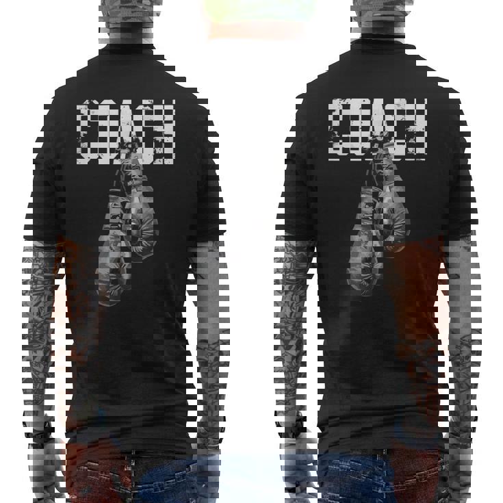 Guantes De Boxeo Boxeo Artes Marciales Mixtas Estilo Retro Camiseta Hombre Estampado Espalda