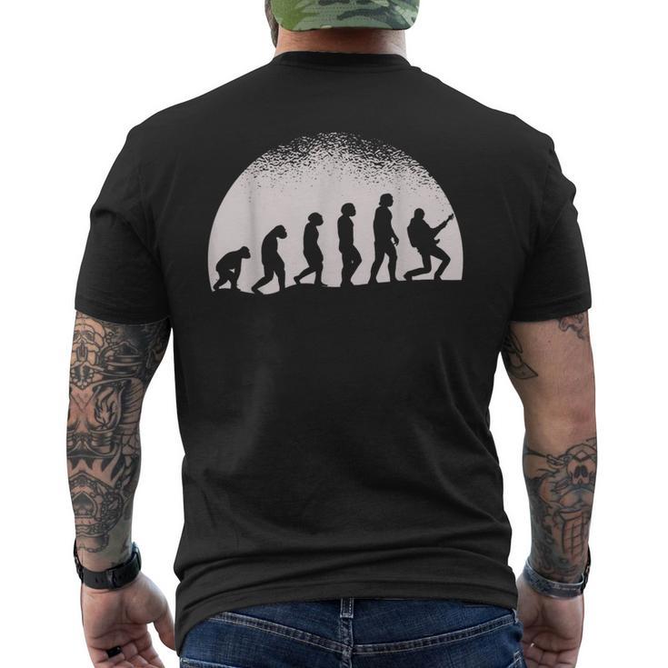 Guitar Player Evolution Guitar T-Shirt mit Rückendruck