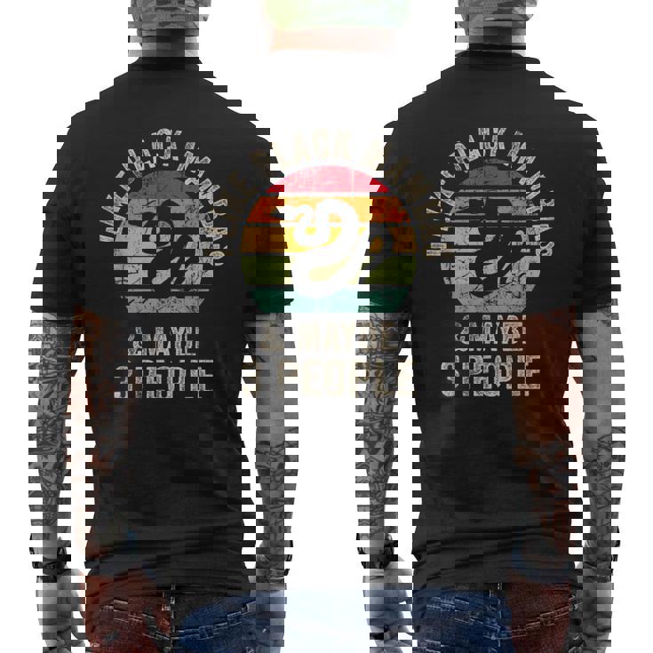 Me Gustan Las Mambas Negras Y Talez 3 Personas Mambas Camiseta Hombre Estampado Espalda