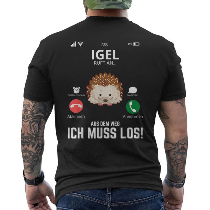 Hedgehog Freak T-Shirt mit Rückendruck