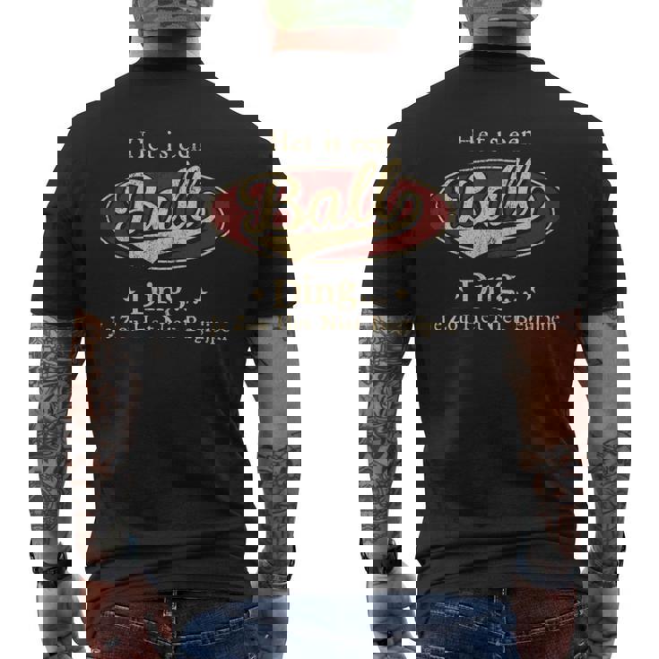 Het Is Een Ball Ding Je Zou Het Niet Begrijpen T-Shirt mit Rückendruck