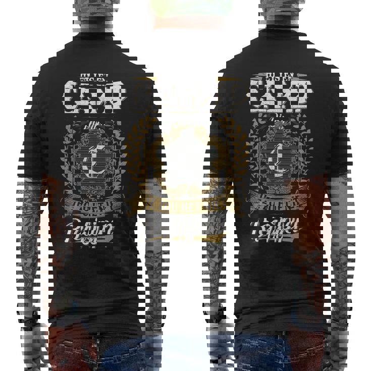 Het Is Een Camp Ding Je Zou Het Niet Begrijpen Camp Naam T-Shirt mit Rückendruck