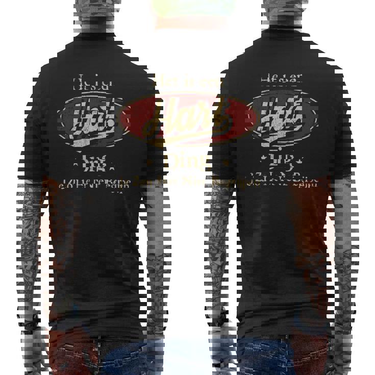 Het Is Een Hart Ding Je Zou Het Niet Begrijpen T-Shirt mit Rückendruck