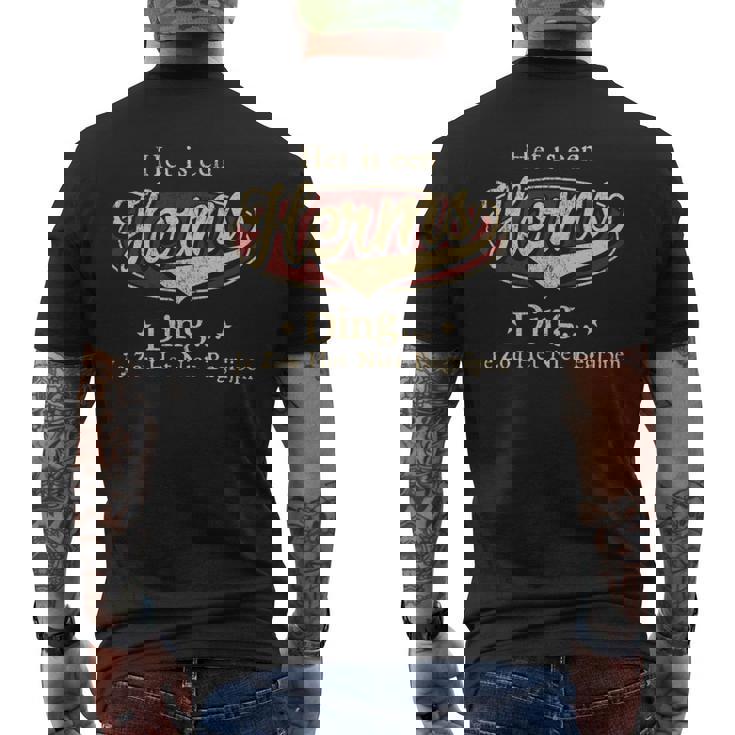 Het Is Een Herms Ding Je Zou Het Niet Begrijpen T-Shirt mit Rückendruck