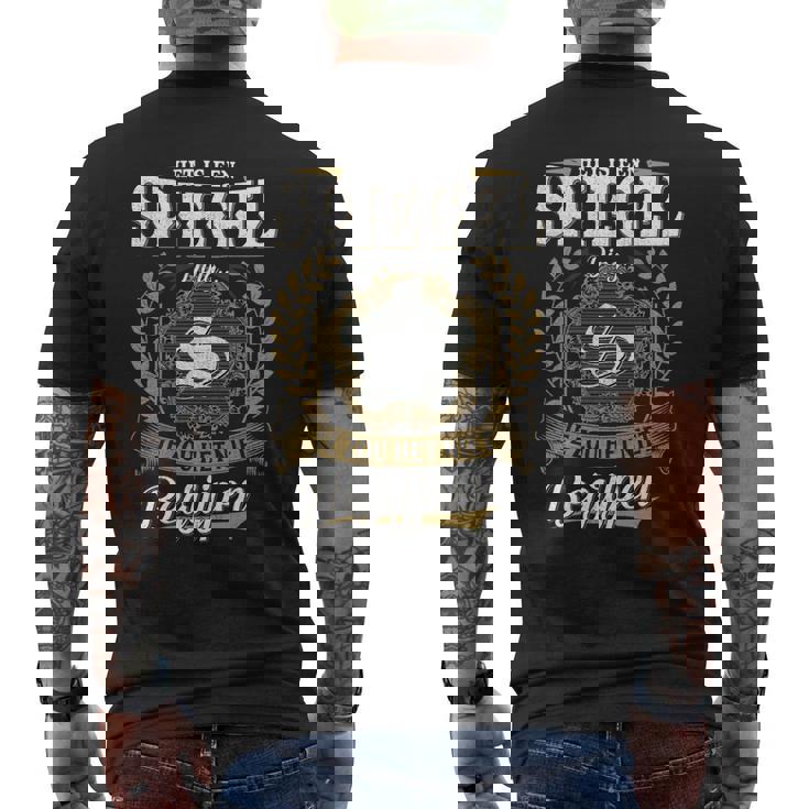 Het Is Een Spiegel Ding Je Zou Het Niet Begrijpen Spiegel Naam T-Shirt mit Rückendruck