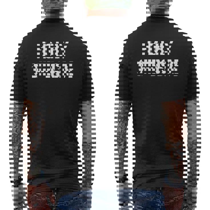 Highly Offensive Camiseta Hombre Estampado Espalda