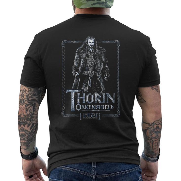 Hobbit Thorin StareT-Shirt mit Rückendruck