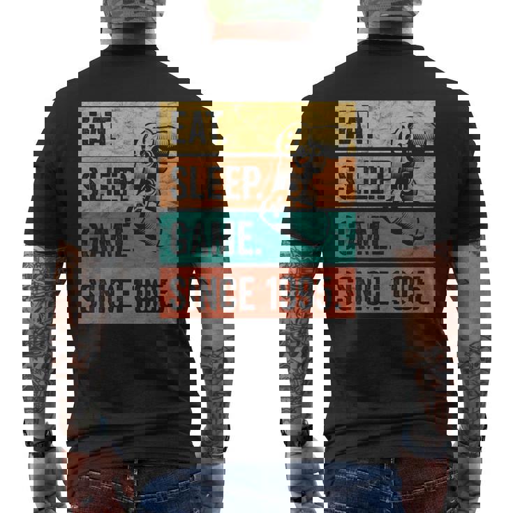 Hombre Eat Sleep Game Cumpleaños Regalo Hombre Chicointage 1995 Camiseta Hombre Estampado Espalda