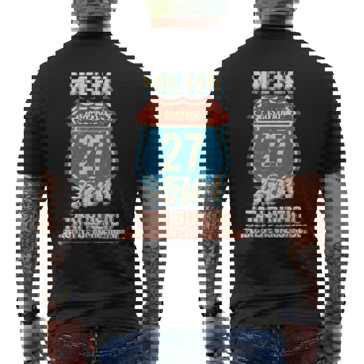 Hombre Me Ha Costado 27 Años Estar Tan Bueno Cumpleaños Camiseta Hombre Estampado Espalda