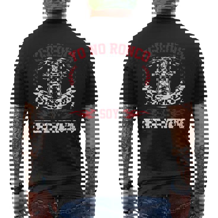 Hombre Motero Biker Regalos Motoristas Sueño Con Motos Camiseta Hombre Estampado Espalda