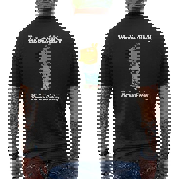 Humoristique I Am Just A Chill Guy Who Loves Farting T-shirt imprimé au dos