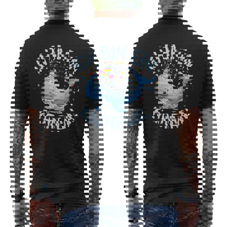 Ich Bin Ein Karnewal Carnival Costume T-Shirt mit Rückendruck