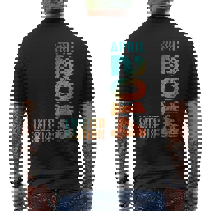 Impresionante Edición Limitada Abril 2014 Retro 2014Intage 2014 Camiseta Hombre Estampado Espalda