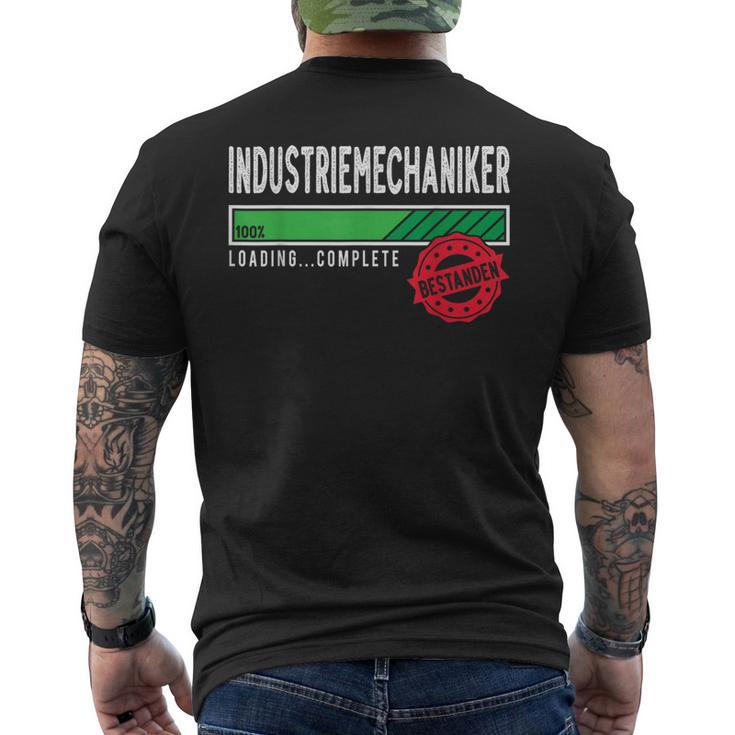 Industrial Mechanic Training Test Passed T-Shirt mit Rückendruck