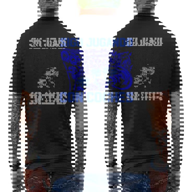 Ingeniero Mecánico Mecánico Sigo Jugando Con Coches Camiseta Hombre Estampado Espalda