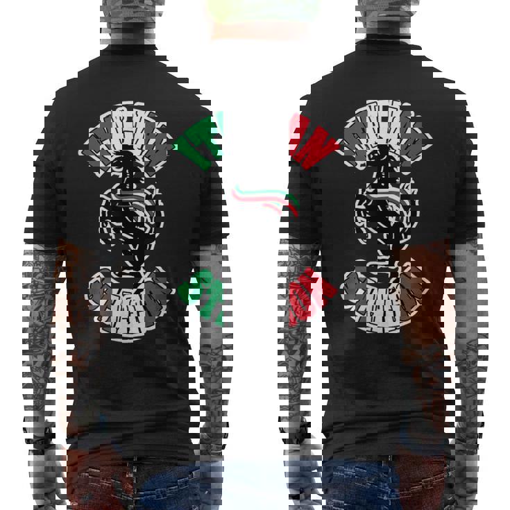Italian Stallion Camiseta Hombre Estampado Espalda
