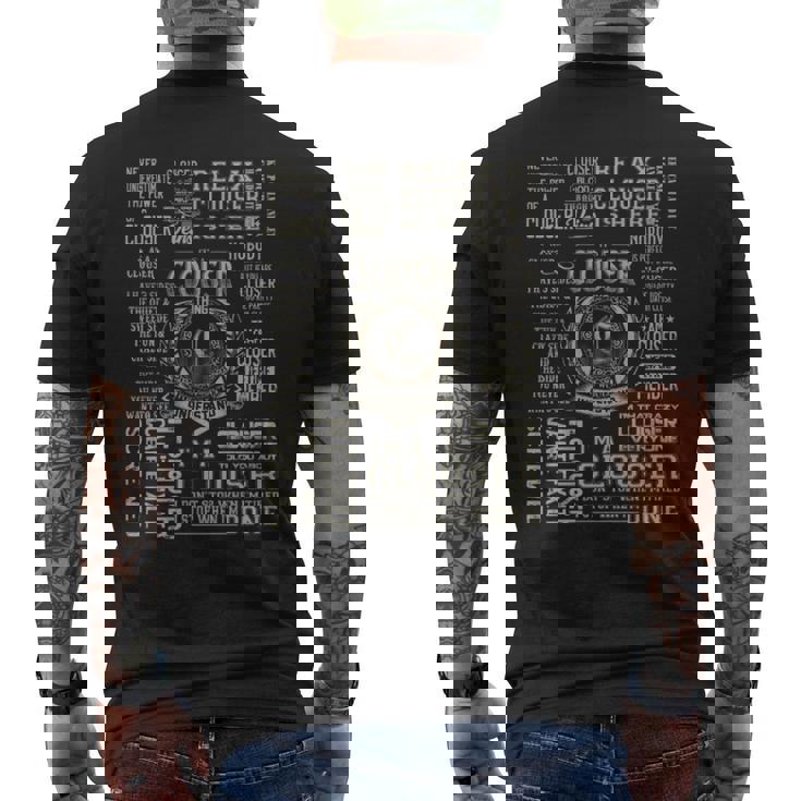 It's A Clouser Thing Clouser Name Men's T-shirt Back Print