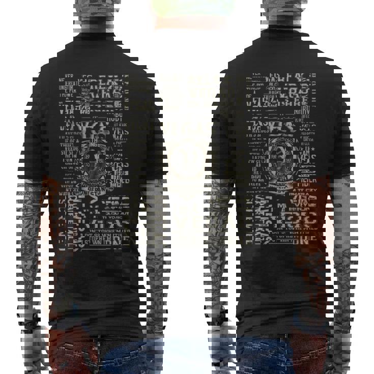It's A Vegas Thing Vegas Name Men's T-shirt Back Print