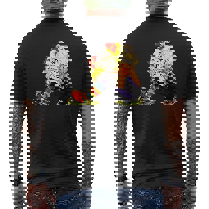 Japanese Candy Retro Vintage 80S Streetwear Anime Manga Men's T-shirt Back Print