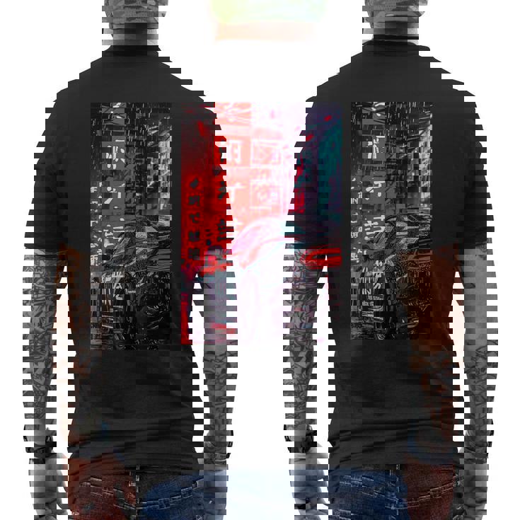 Jdm Japón Drifting Racing Tuning Sport Car Tokio Drift Camiseta Hombre Estampado Espalda