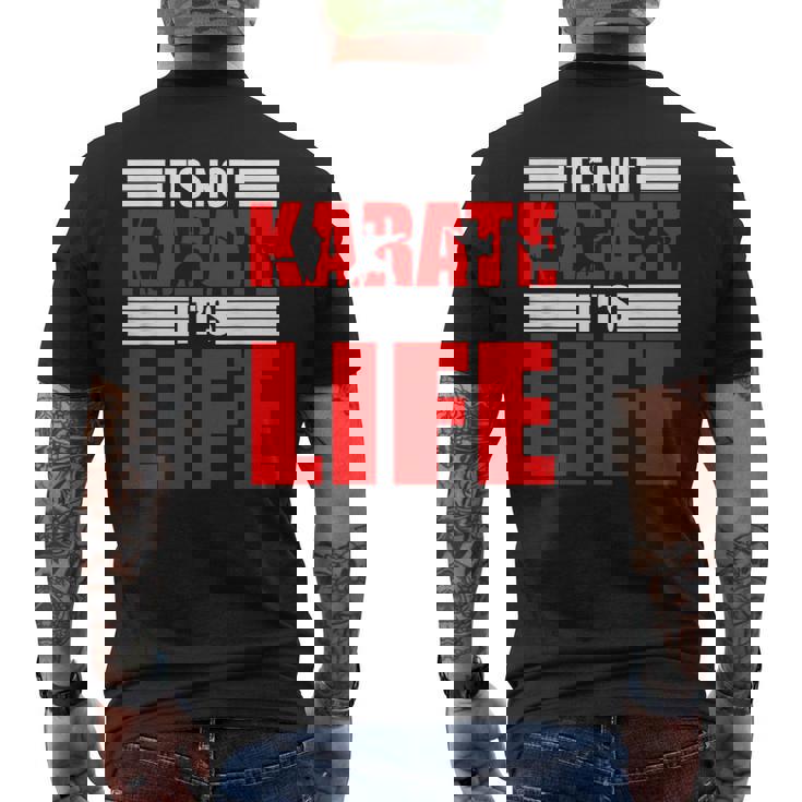 Karate Arte Marcial Japón Karateca Camiseta Hombre Estampado Espalda