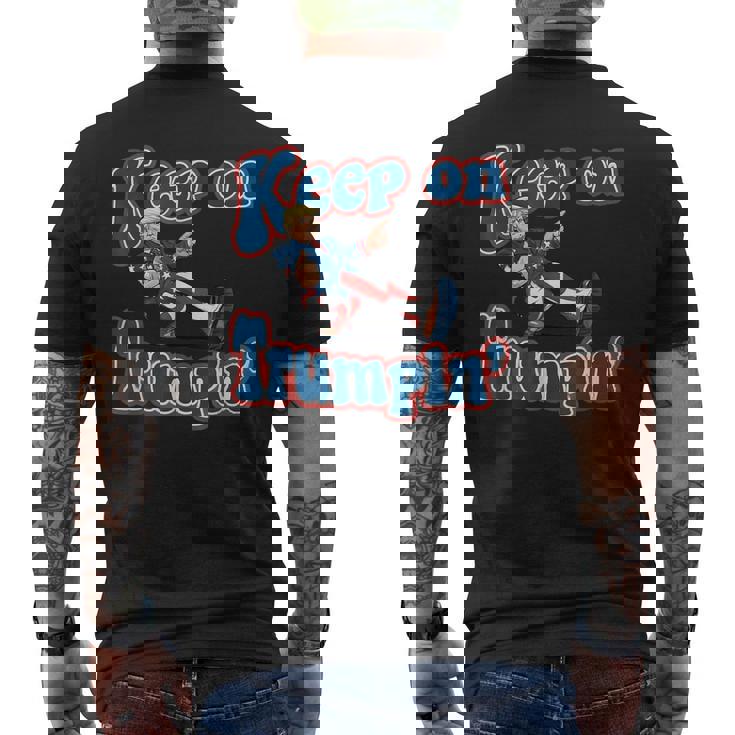 Keep On Trumpin Trump For President 2024 Felon Men's T-shirt Back Print