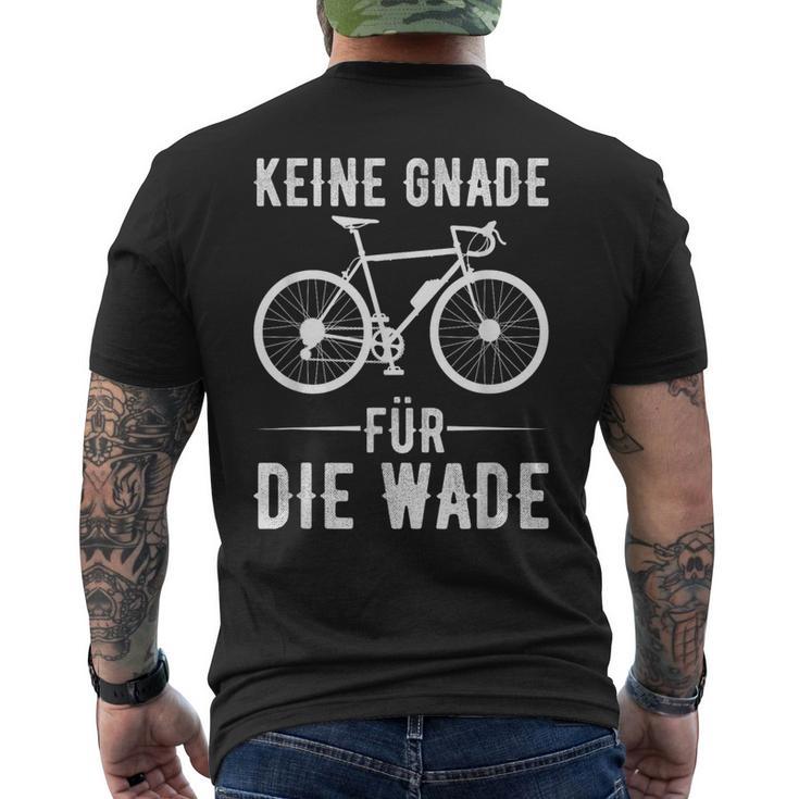 Keine Gnade Für Die Wade Cyclist Clothing Downhill T-Shirt mit Rückendruck