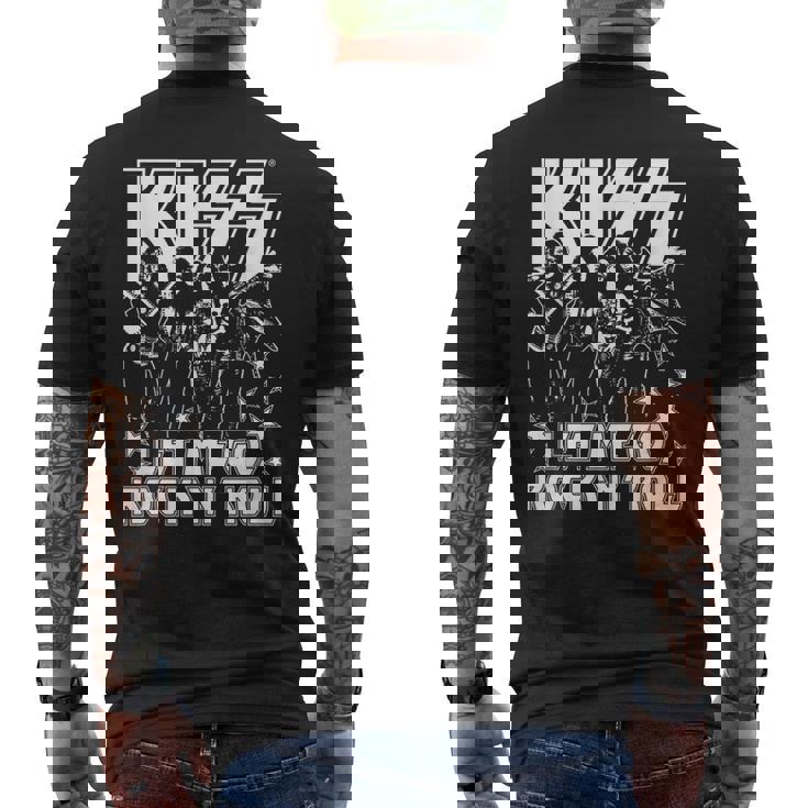 Kiss Let Me Go T-Shirt mit Rückendruck