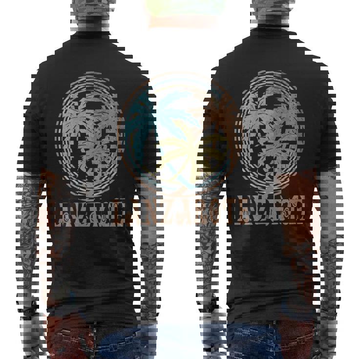 Lanzarote Mi Isla Camiseta Hombre Estampado Espalda