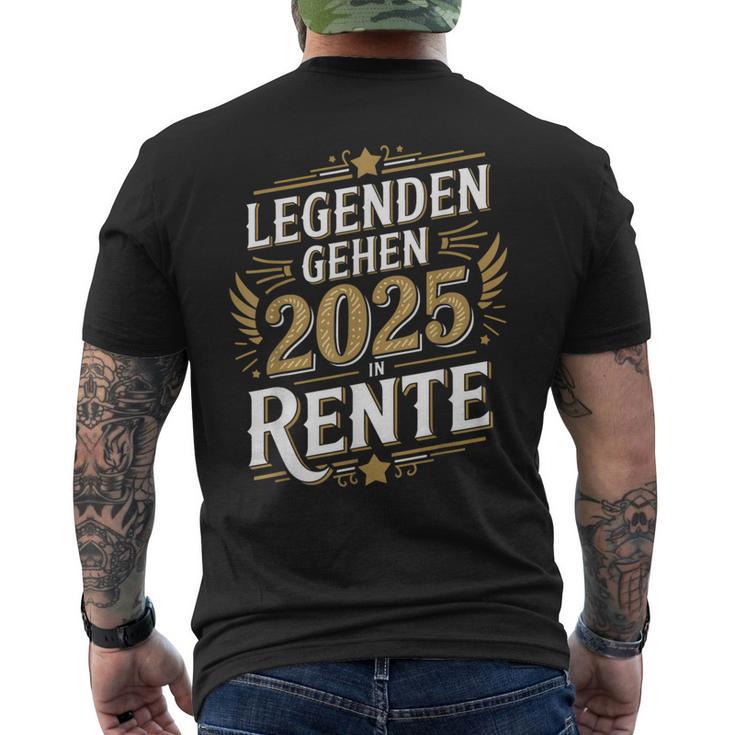 Legends Go 2025 In Retiree Retiree T-Shirt mit Rückendruck