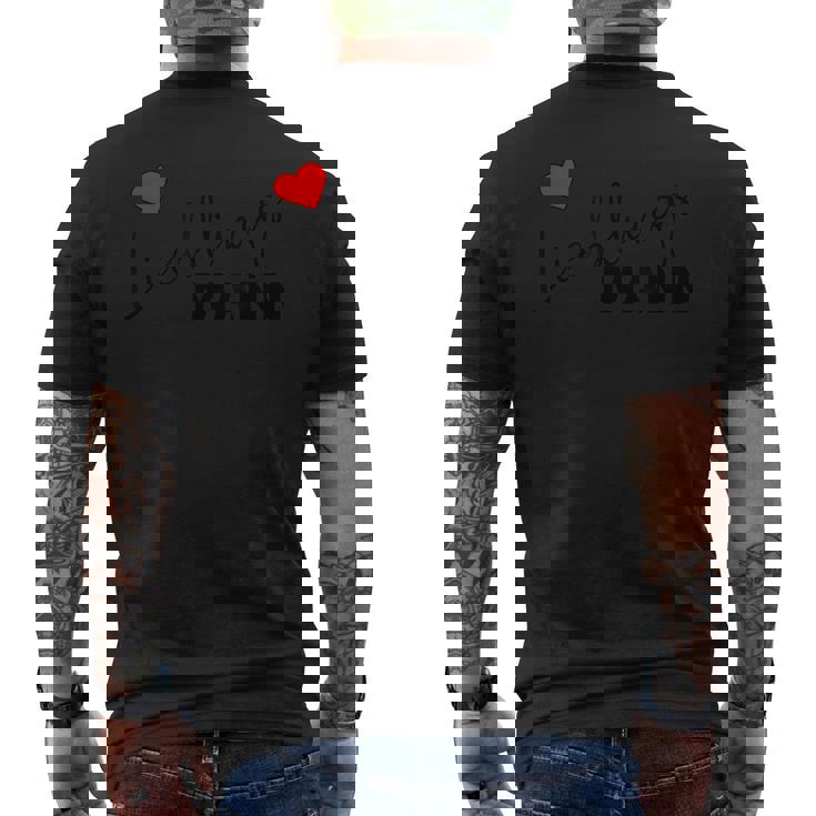 Lieblingsmann Geschenk Freund Mann Partner Liebe Beziehung T-Shirt mit Rückendruck