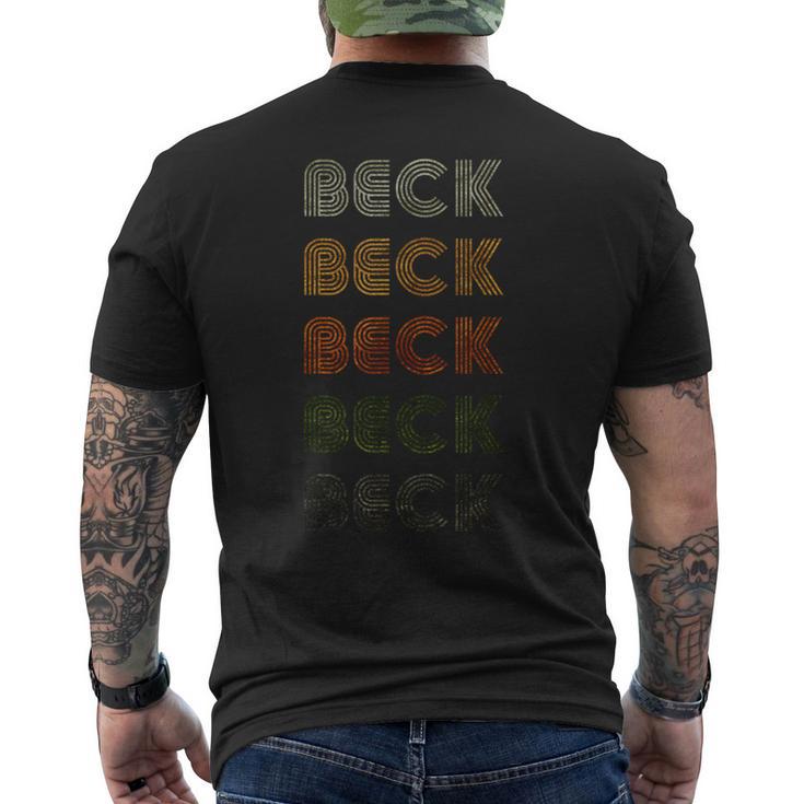 Love Heart Beck Grunge Vintage Style Black Beck T-Shirt | Seseable UK