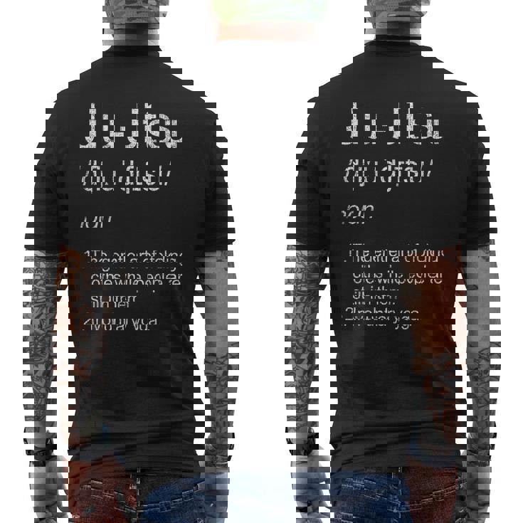 Lustige Bjj Definición De Jiu-Jitsu Brasileño Camiseta Hombre Estampado Espalda
