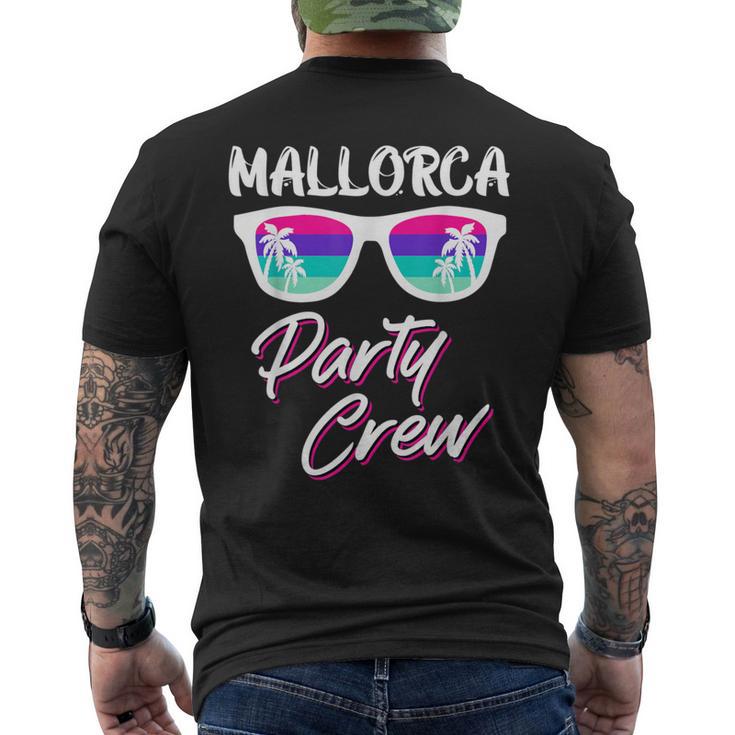 Mallorca Party Crew Malle Party Crew Malle Holiday T-Shirt mit Rückendruck