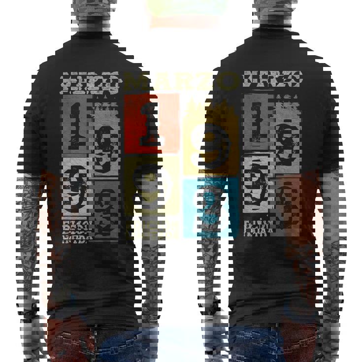 Marzo 1993Intage 32 Años Regalo Cumpleaños Hombre Camiseta Hombre Estampado Espalda