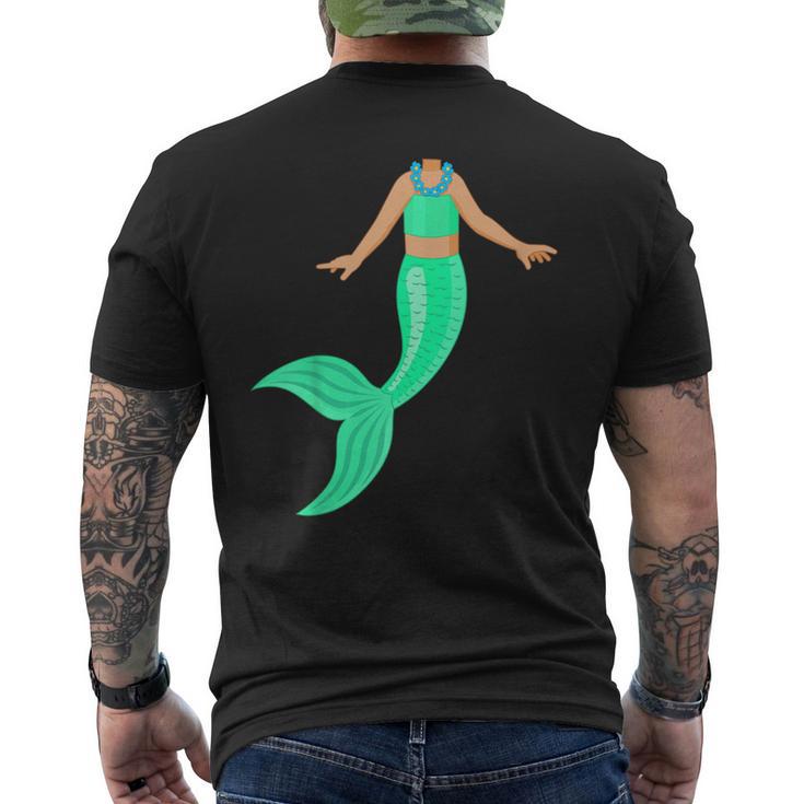 Mermaid Outfit Water Party Atlantis Costume T-Shirt mit Rückendruck